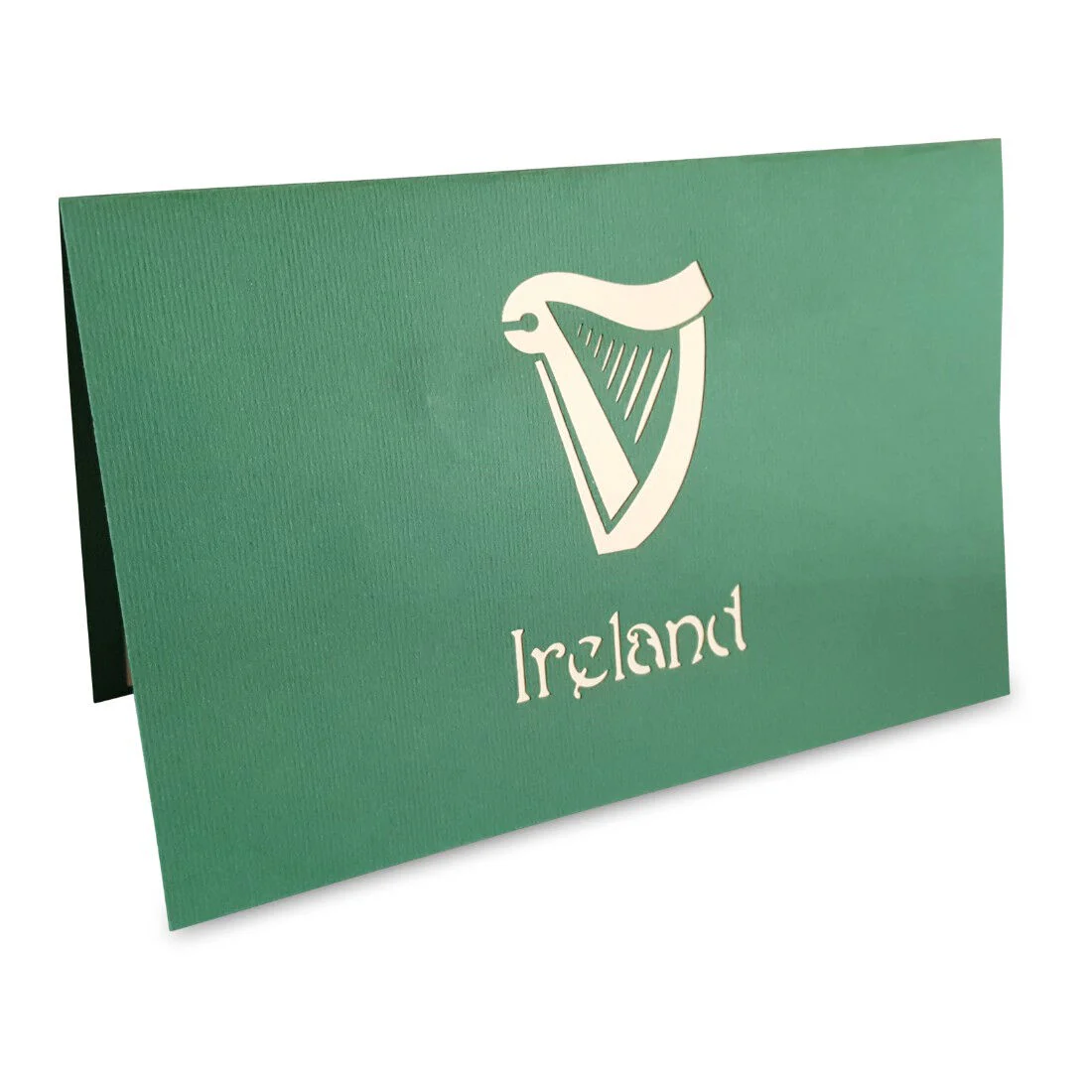 Pop-up Card With Irish Landmarks & Icons Design & Ireland Text - Image 2