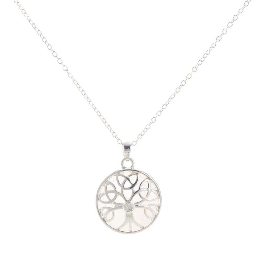Quartz Stone Celtic Energy Necklace - Image 4