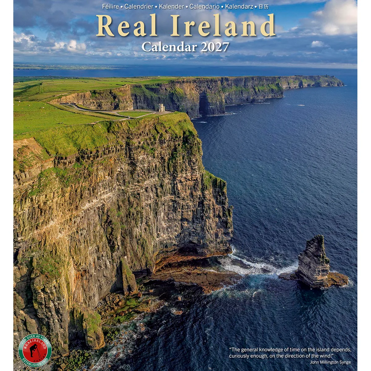 Real Ireland Large Calendar 2027