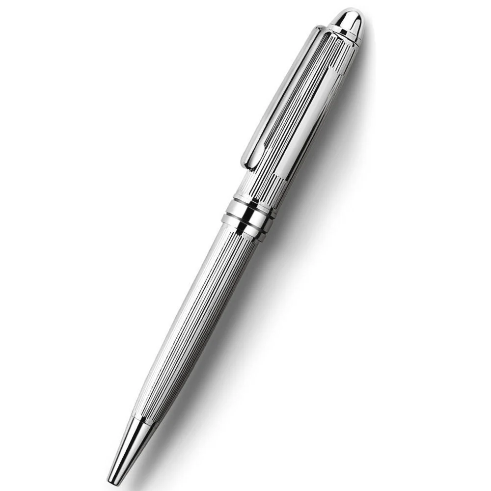 Ribbed Top Ball Point Pen - Image 2