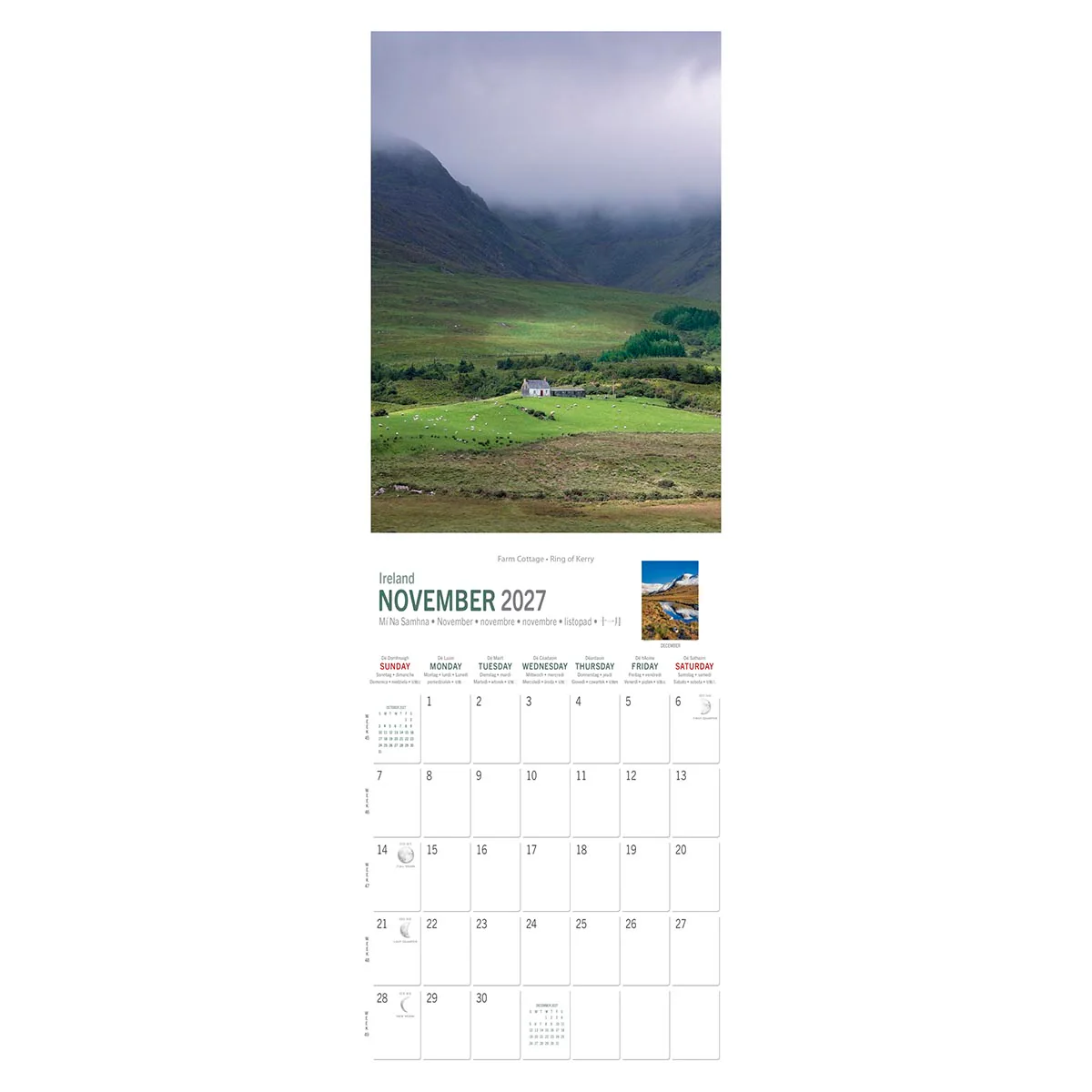 Scenic Ireland Slim Calendar 2027 - Image 2