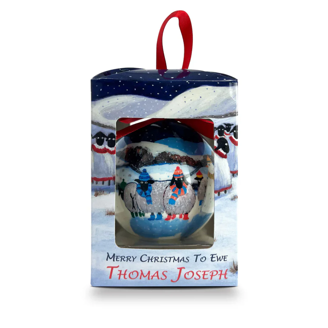 Seasons Bleatings Christmas Bauble - Image 2