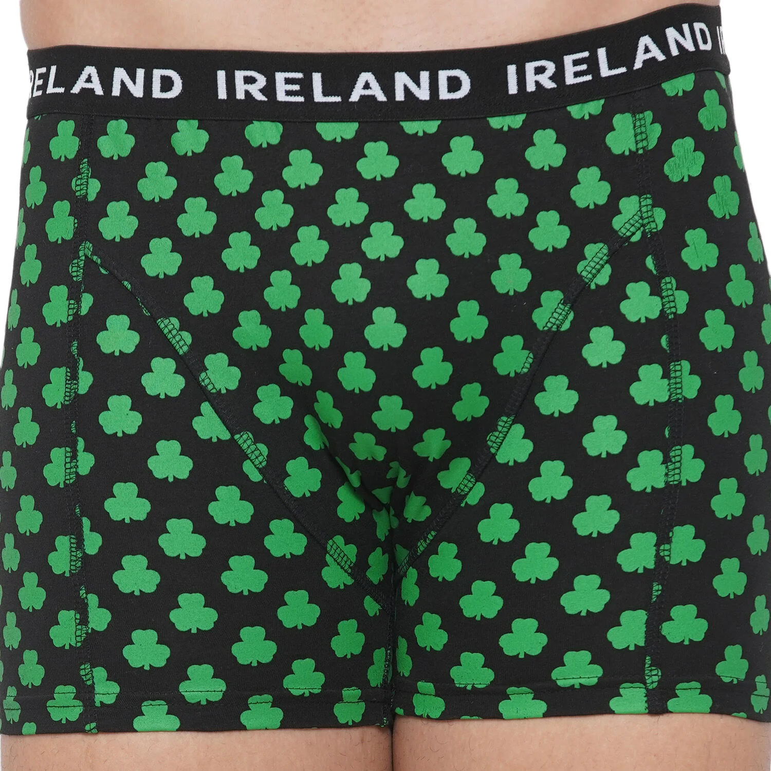 Shamrock Black Mens Boxers - Image 5