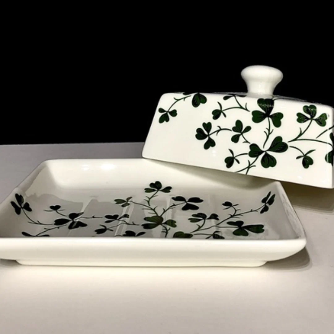 Shamrock Butter Dish - Image 2