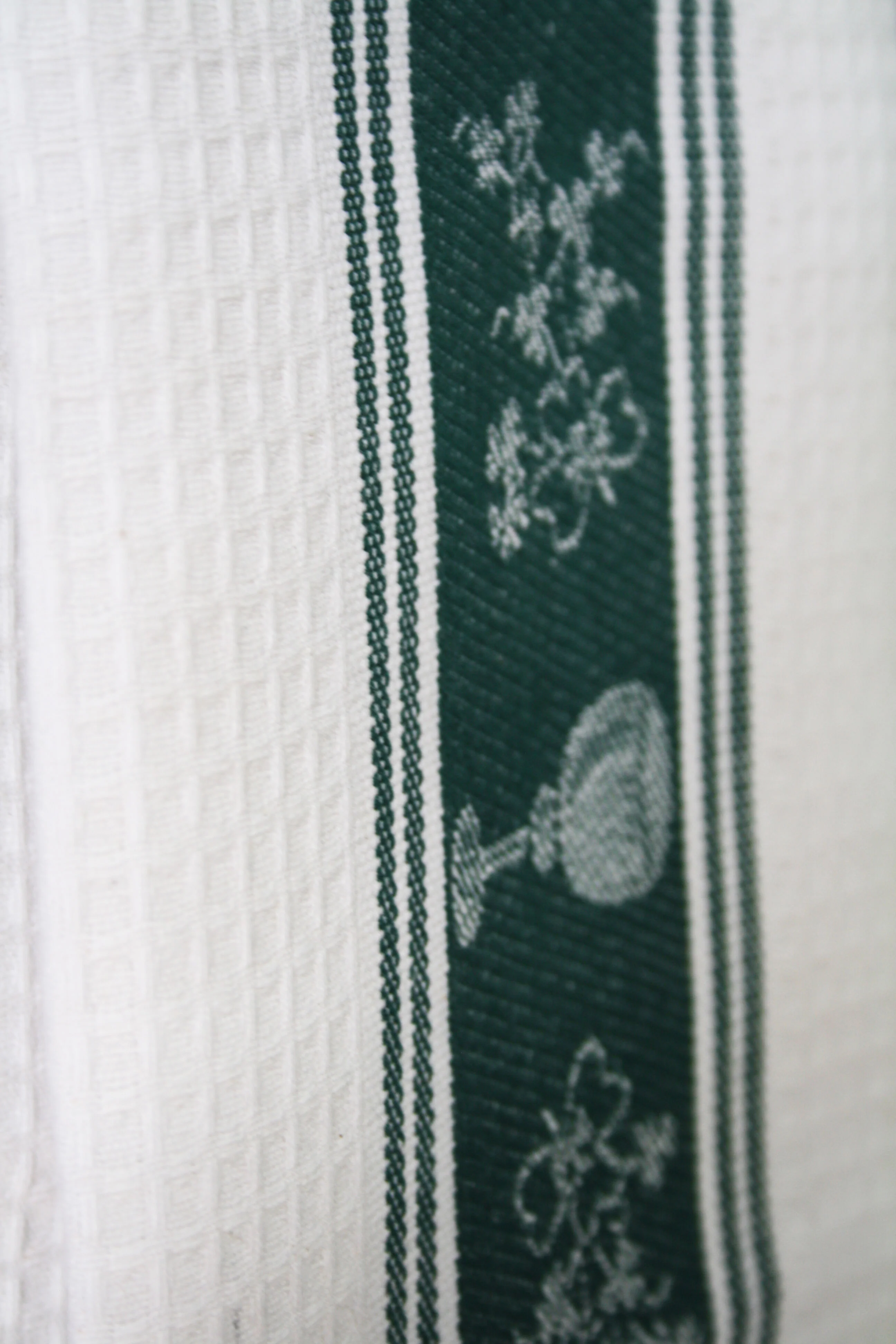 Shamrock Embroidered Waffle Tea Towel (2 Pack) - Image 3