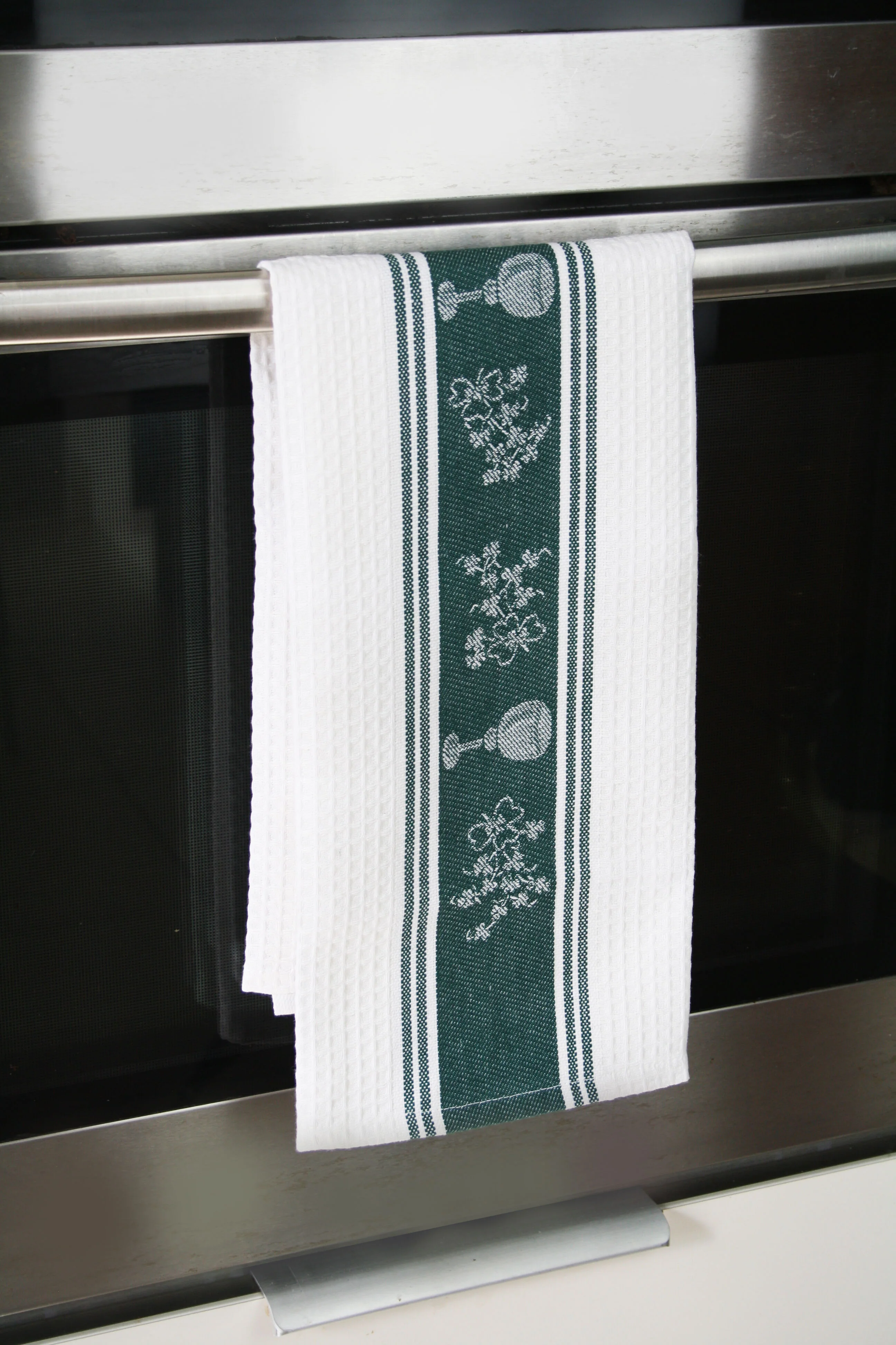 Shamrock Embroidered Waffle Tea Towel (2 Pack) - Image 4
