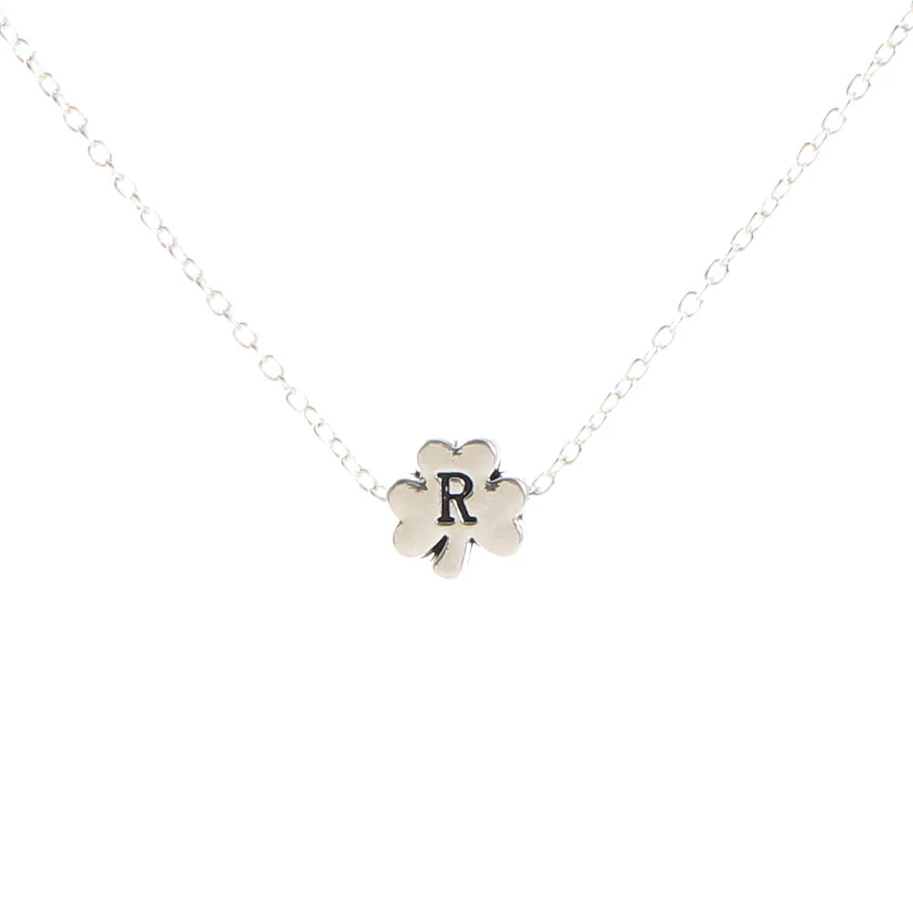 Shamrock Initial Necklace - Image 10