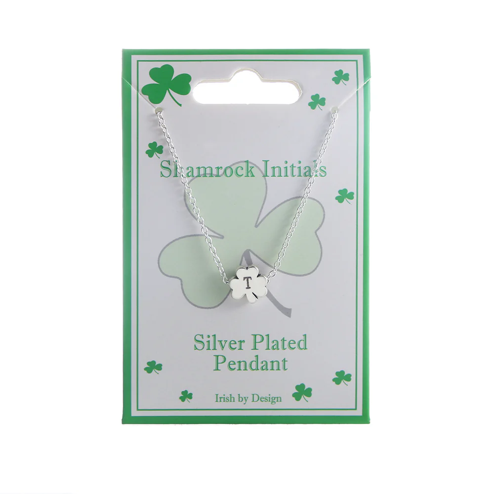 Shamrock Initial Necklace - Image 11