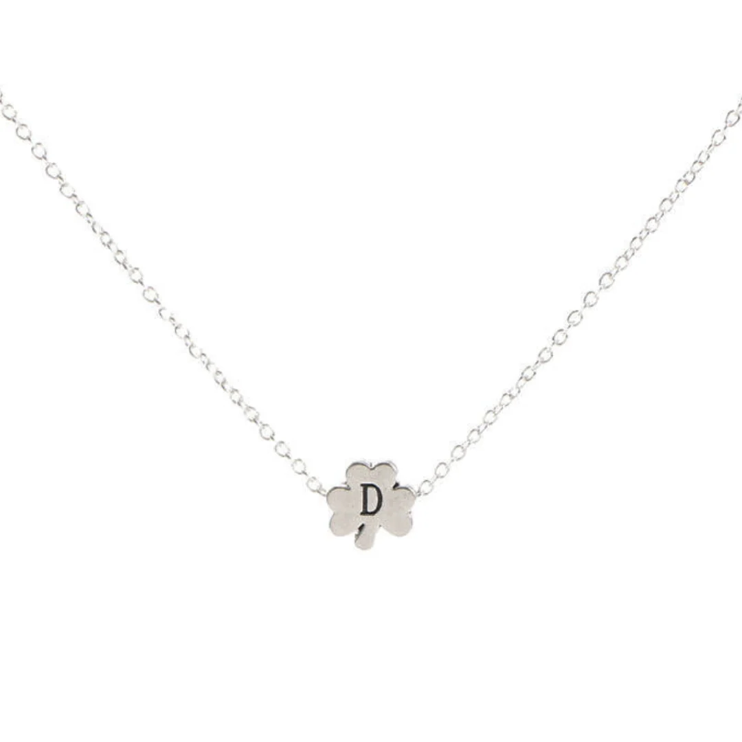 Shamrock Initial Necklace - Image 12