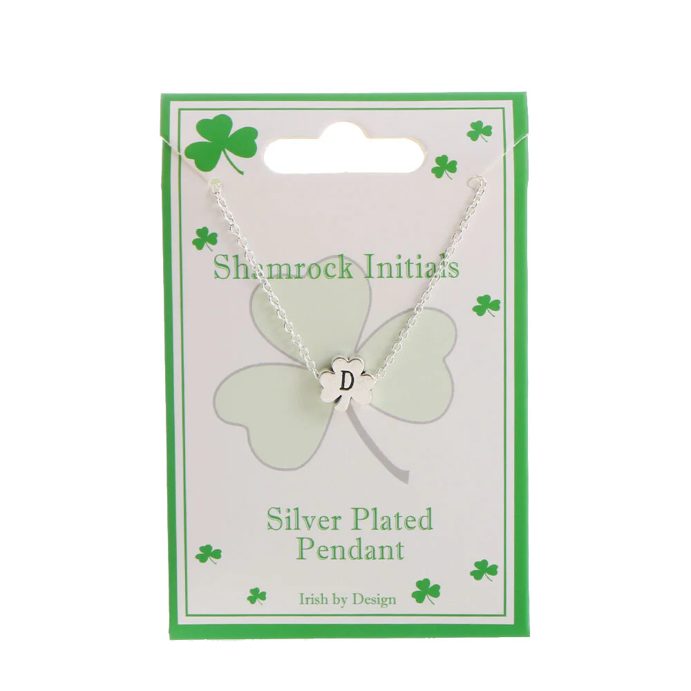 Shamrock Initial Necklace - Image 13