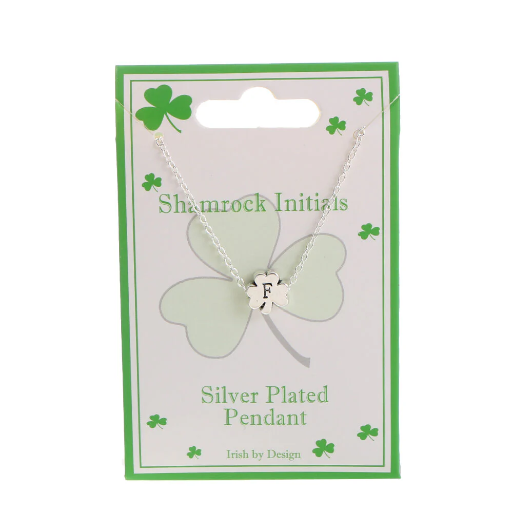 Shamrock Initial Necklace - Image 14