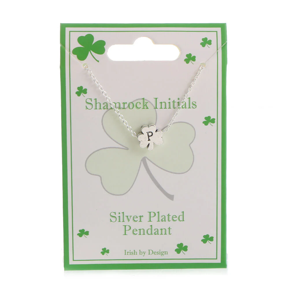 Shamrock Initial Necklace - Image 17
