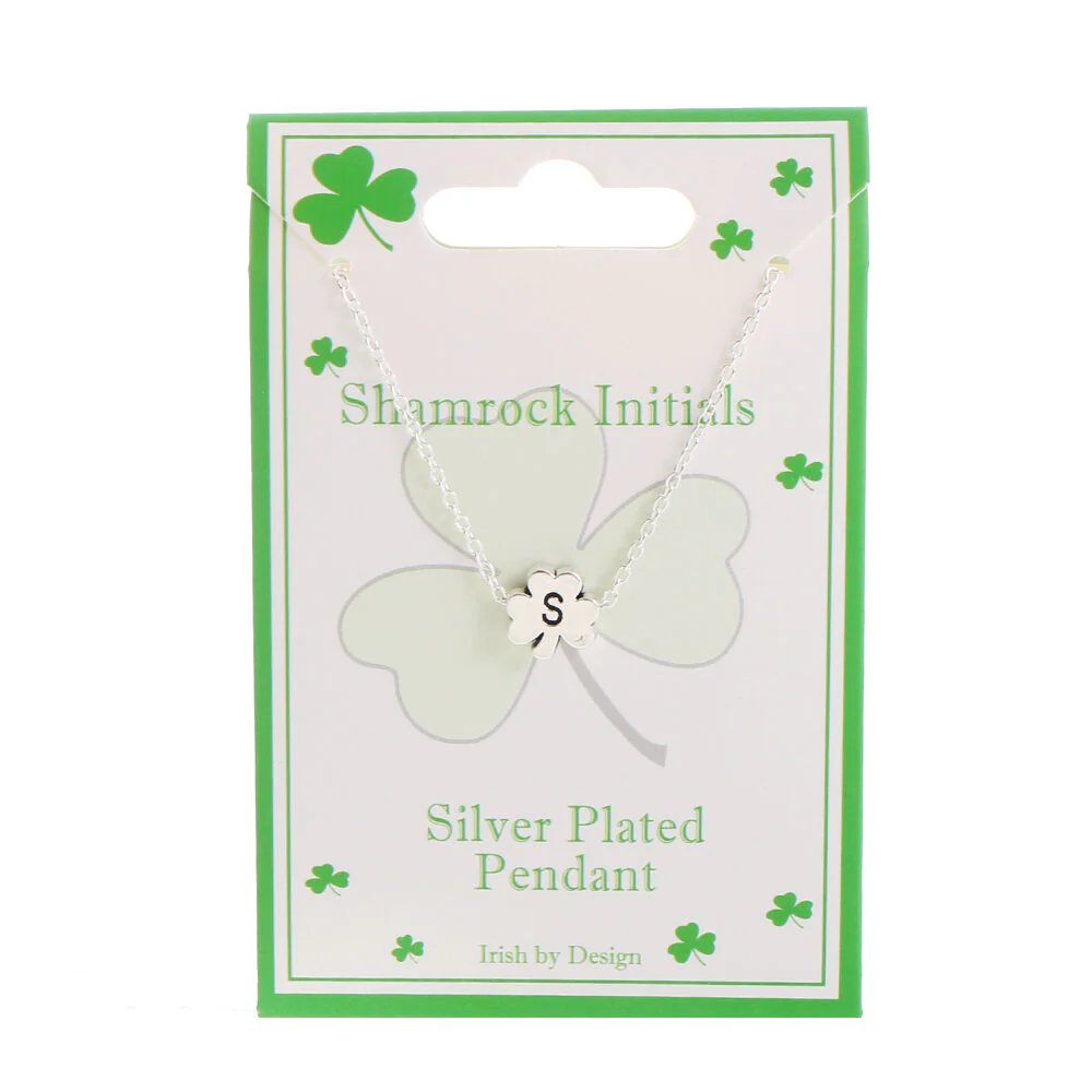 Shamrock Initial Necklace - Image 19