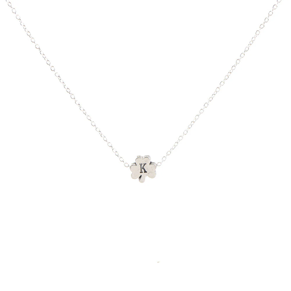 Shamrock Initial Necklace - Image 2
