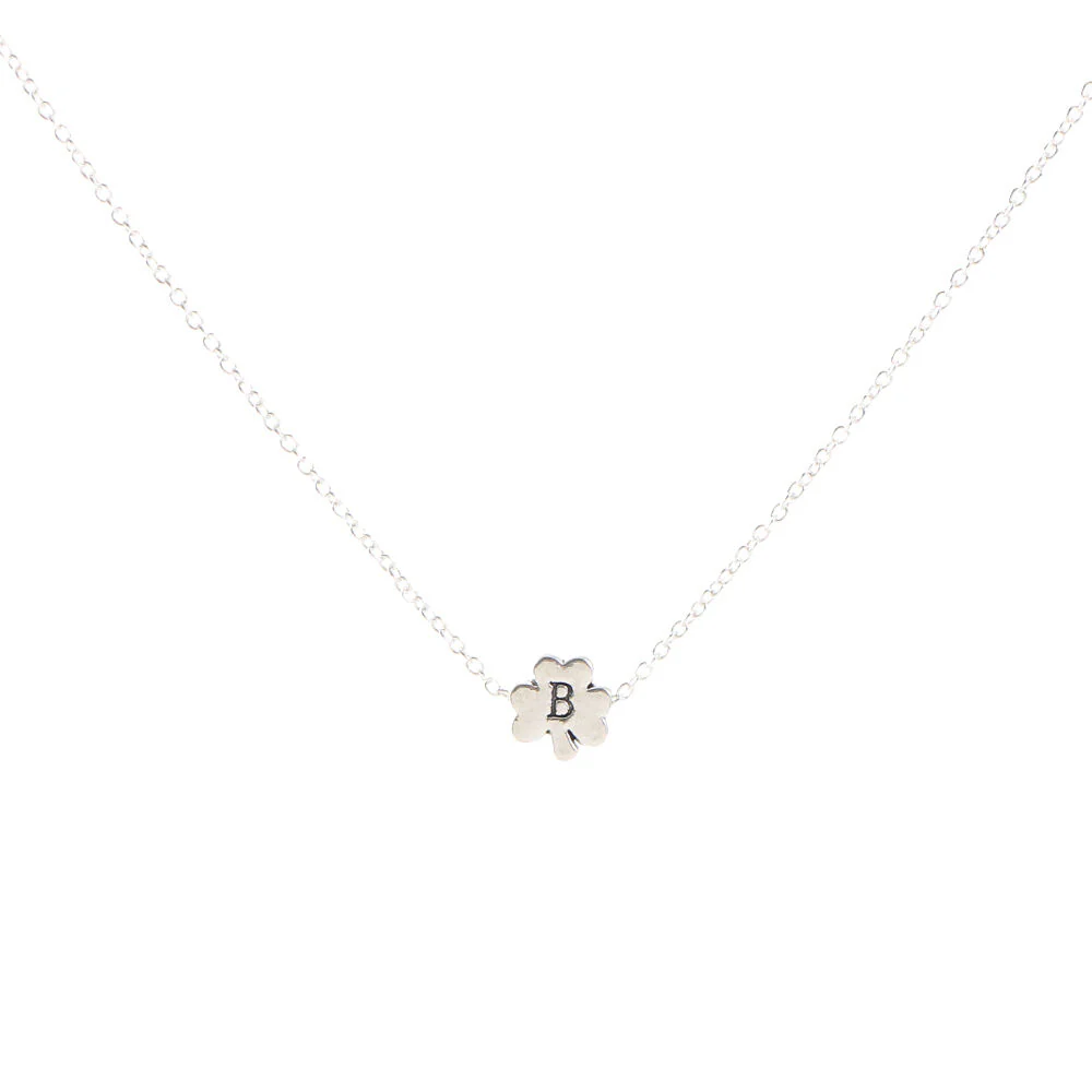 Shamrock Initial Necklace - Image 22