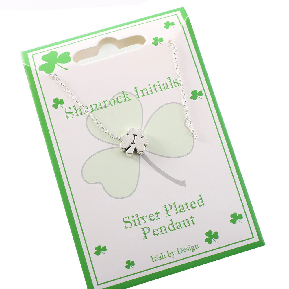 Shamrock Initial Necklace - Image 29