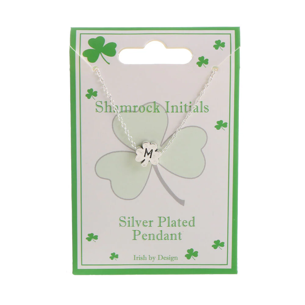 Shamrock Initial Necklace - Image 30