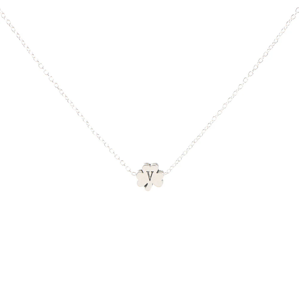Shamrock Initial Necklace - Image 34