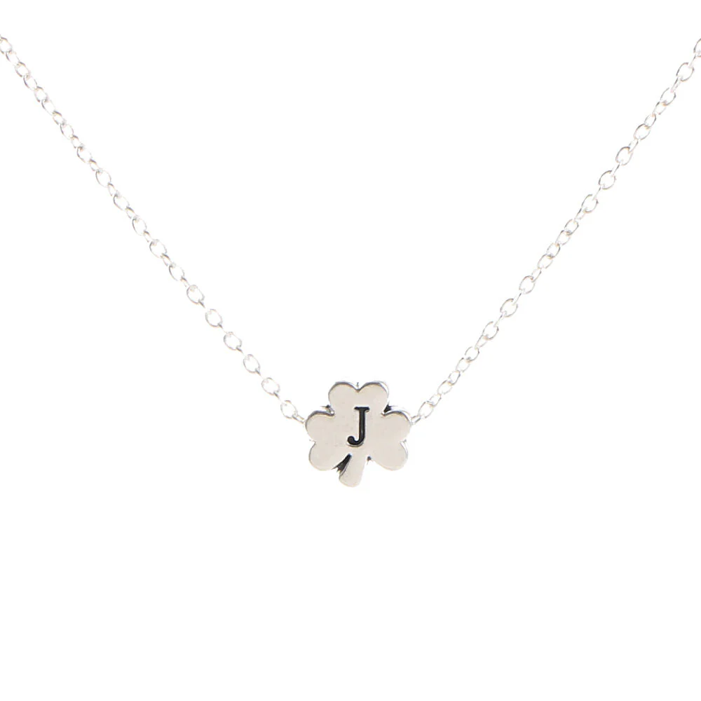 Shamrock Initial Necklace - Image 36