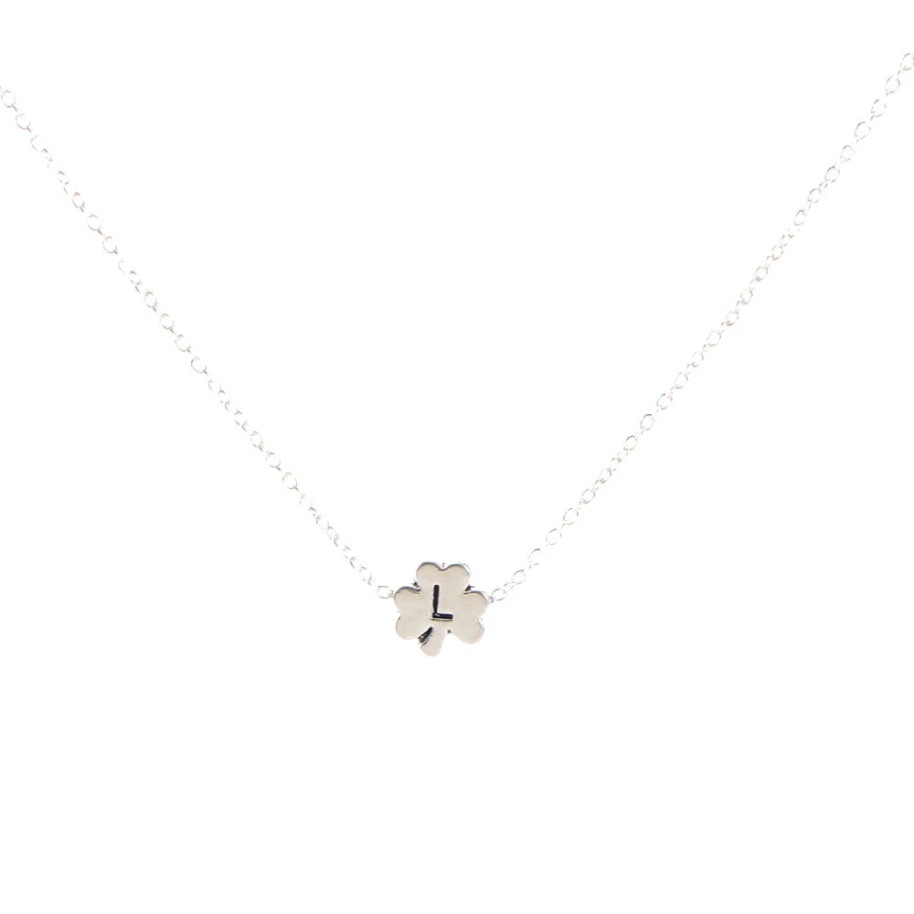 Shamrock Initial Necklace - Image 6