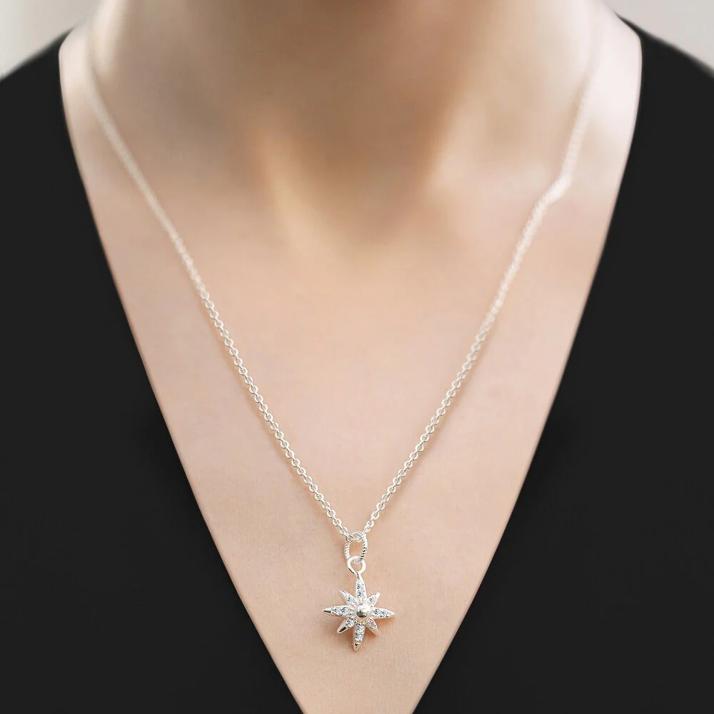 Silver Plated Amy Huberman Newbridge Silverware Star Necklace - Image 2