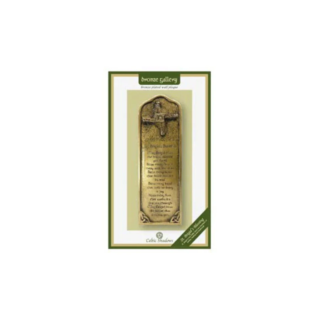St. Brigid's Blessings Bronze Wall Plaque - Image 2