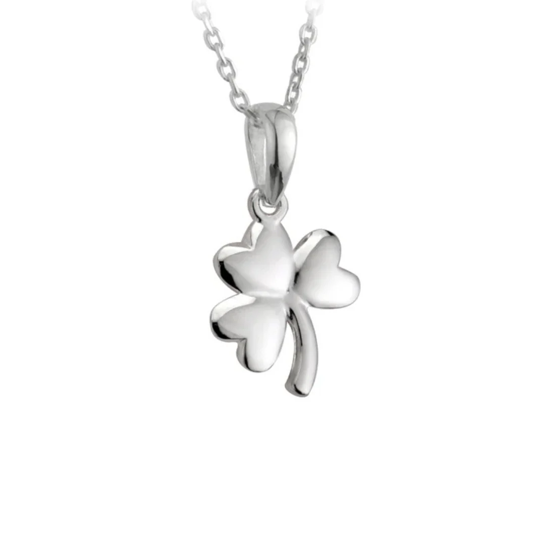 Sterling Silver Shamrock Pendant