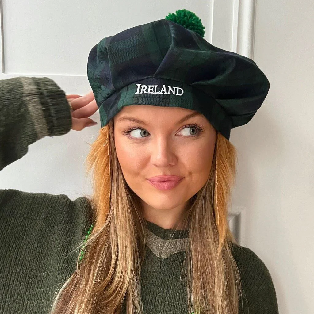 Tartan Hat With Hair - Image 3