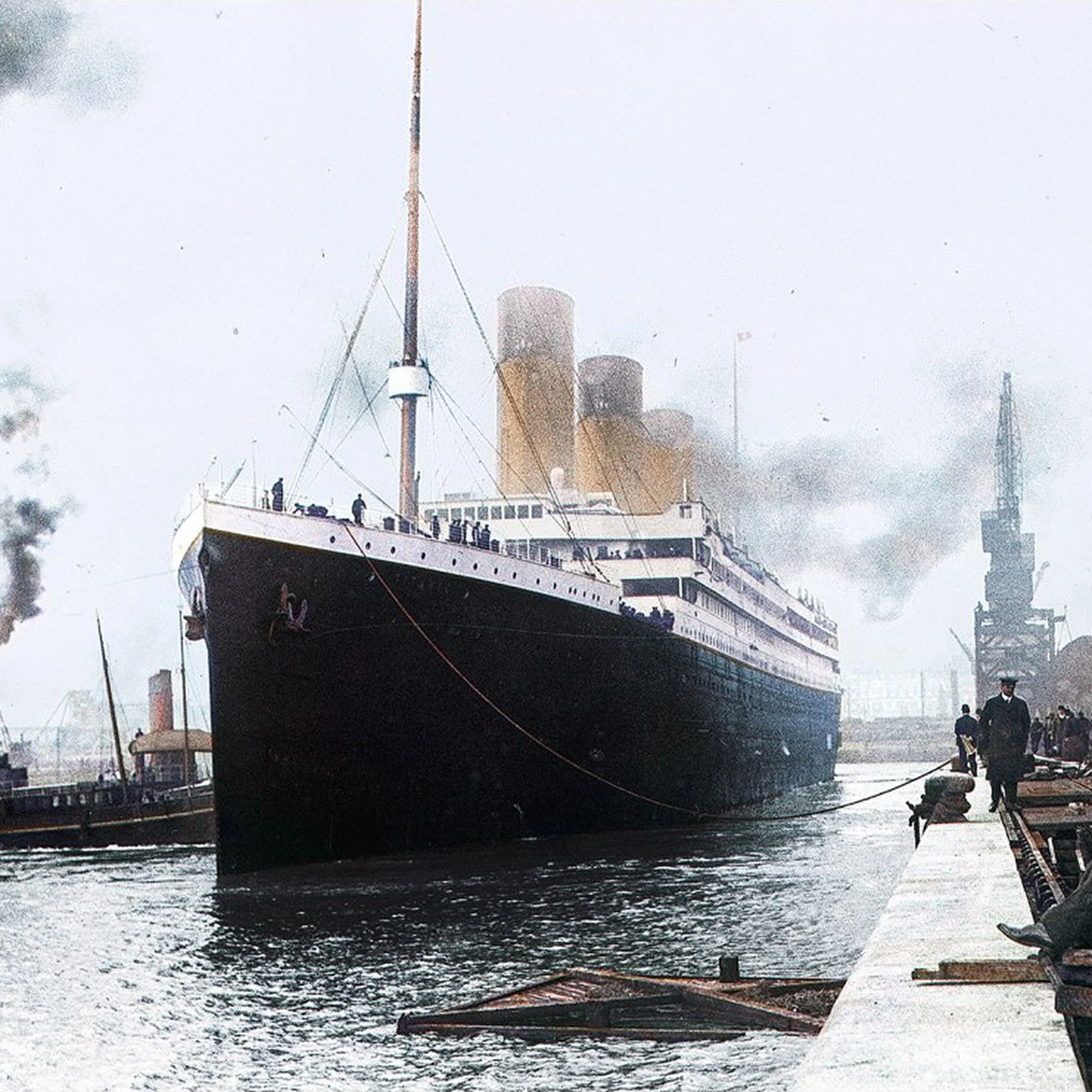 Titanic Made In Belfast 1912 Replica Ship Quality Scaled Model - Image 6