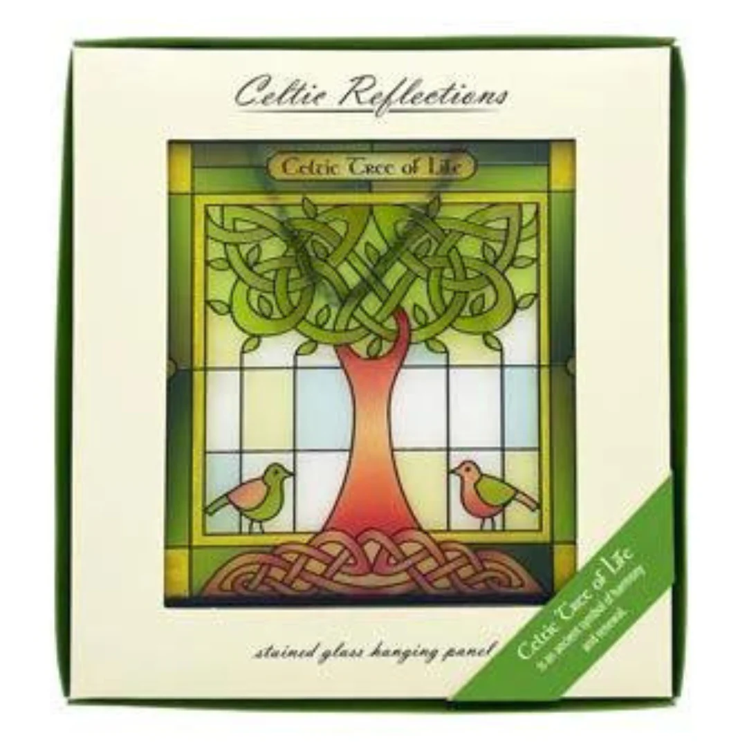 Tree Of Life Glass Stained Plaque - Image 2
