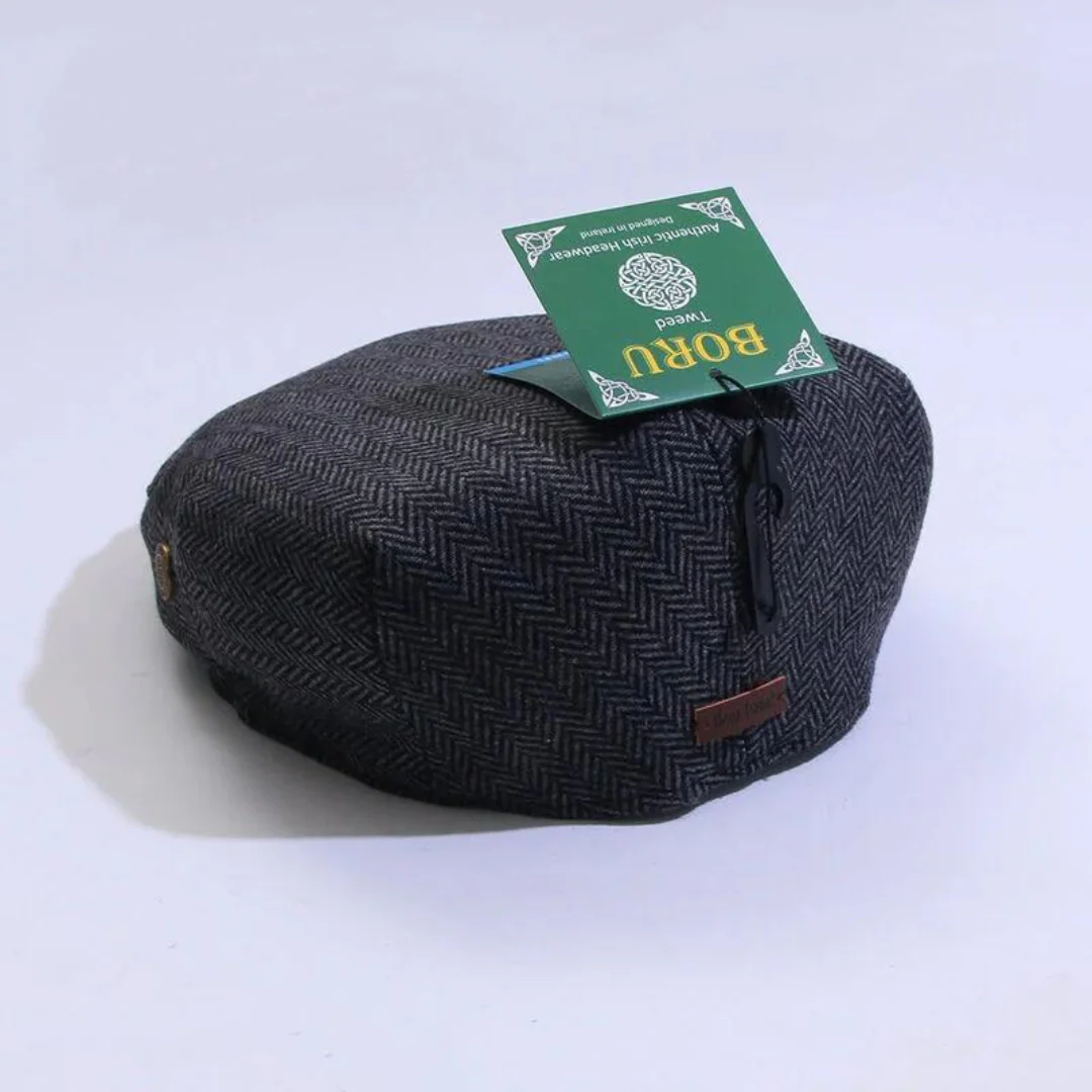 Tweed Countryman Herringbone Hat - Image 3