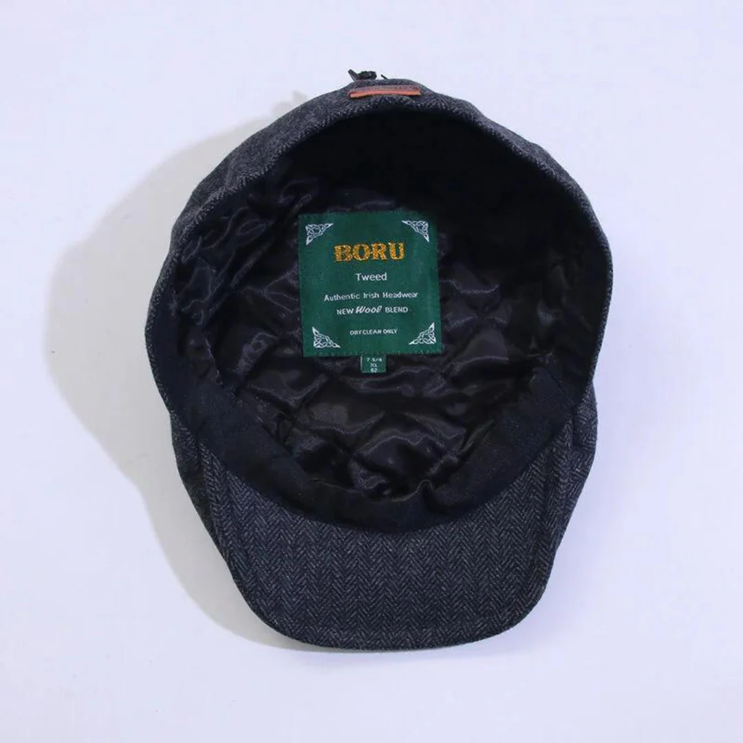 Tweed Countryman Herringbone Hat - Image 4