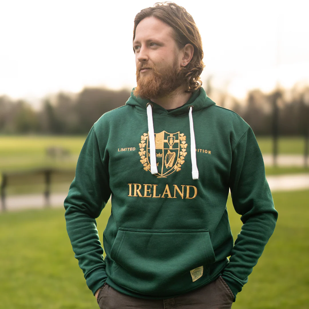 Unisex 4 Provinces Ireland Green Hoodie - Image 3