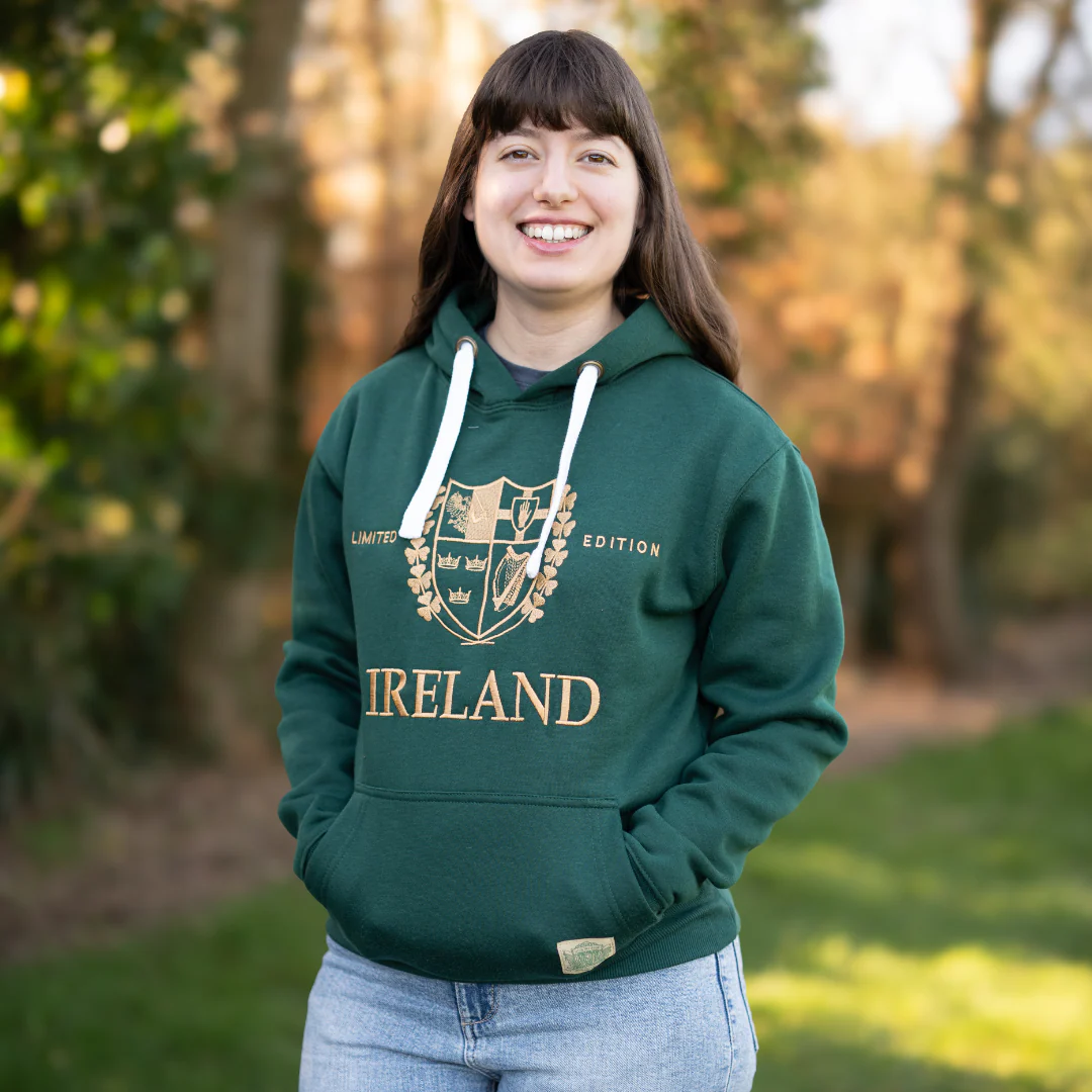 Unisex 4 Provinces Ireland Green Hoodie - Image 4