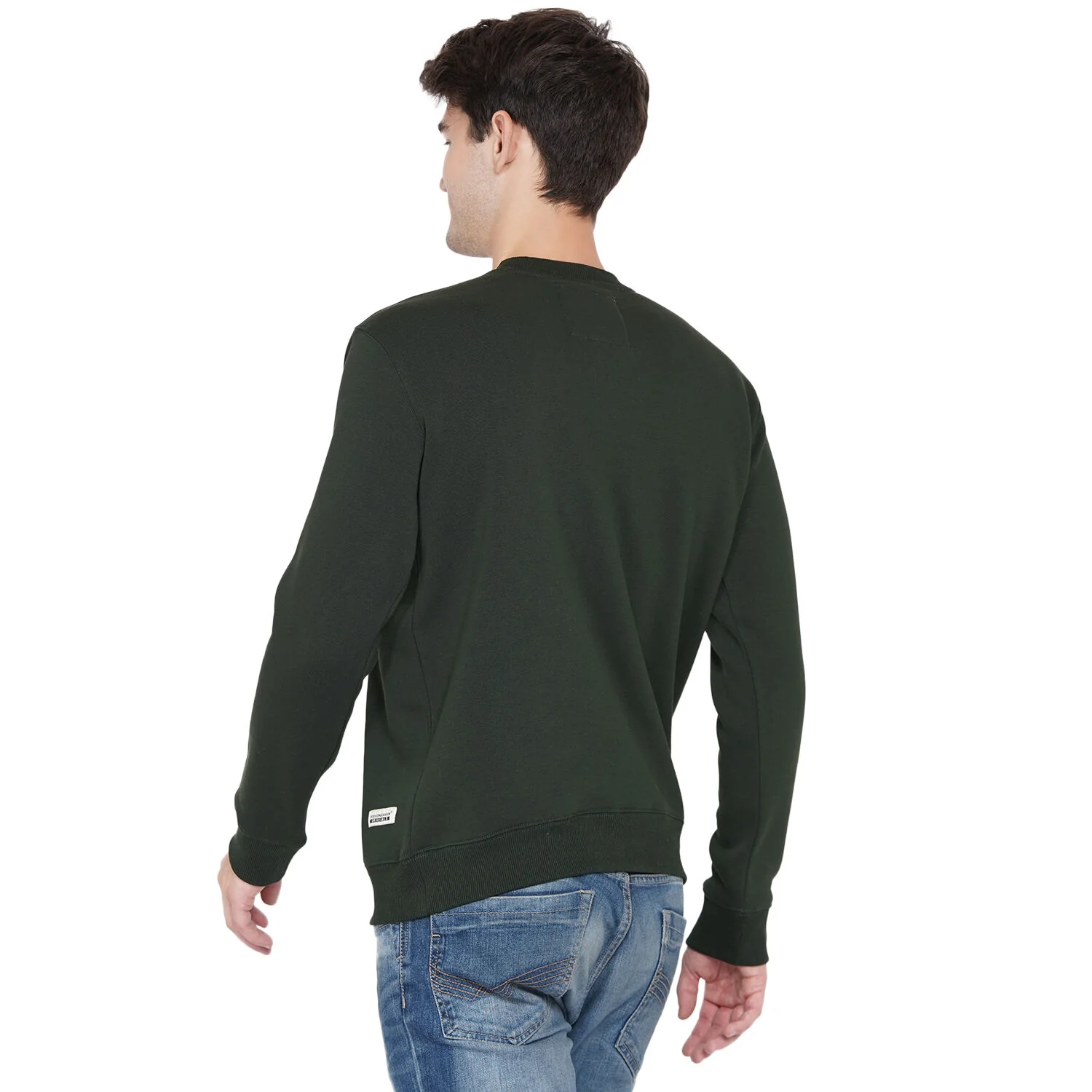 Unisex Capital Dublin Jumper Forest Green - Image 3