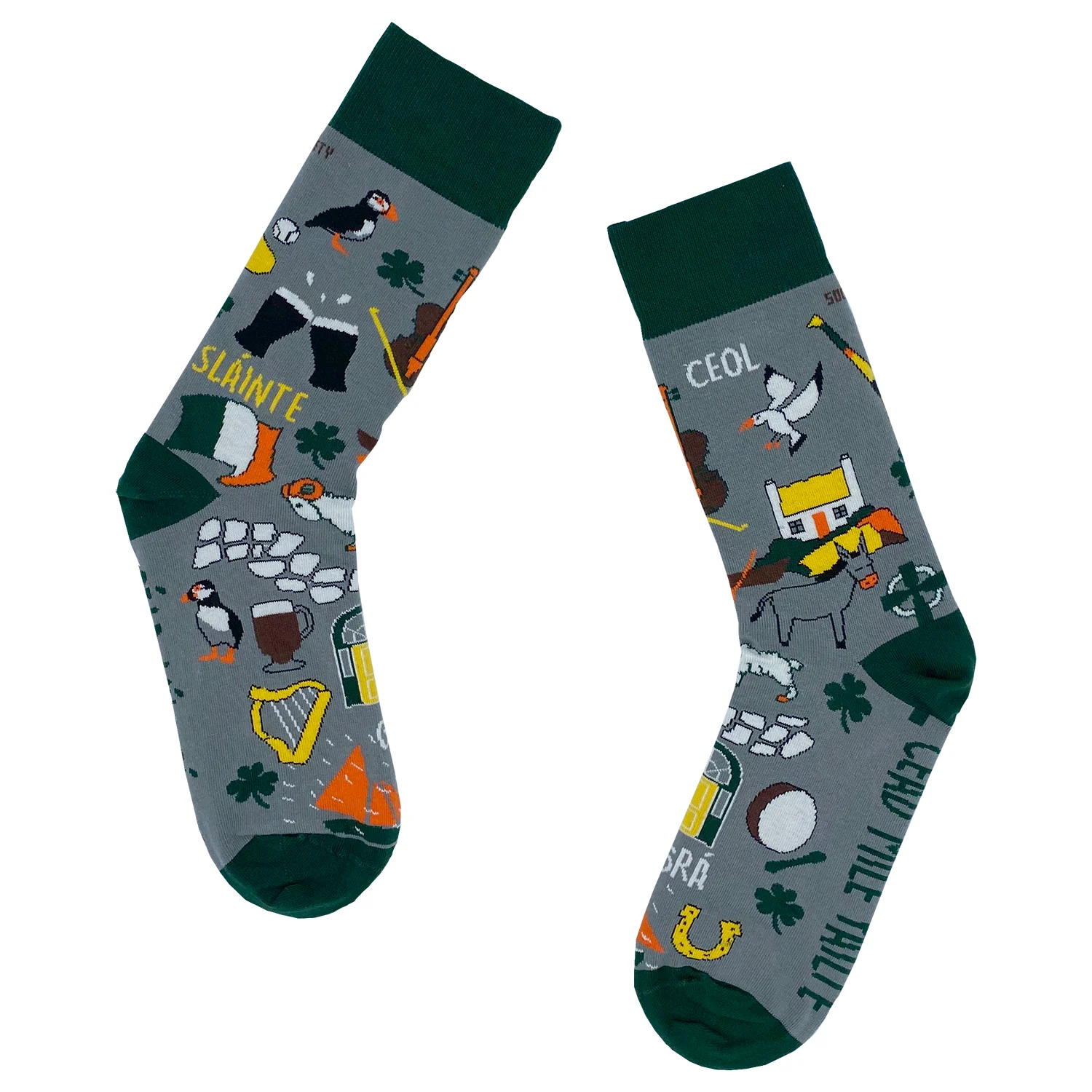 Unisex Cead Mile Failte Socks - Image 3