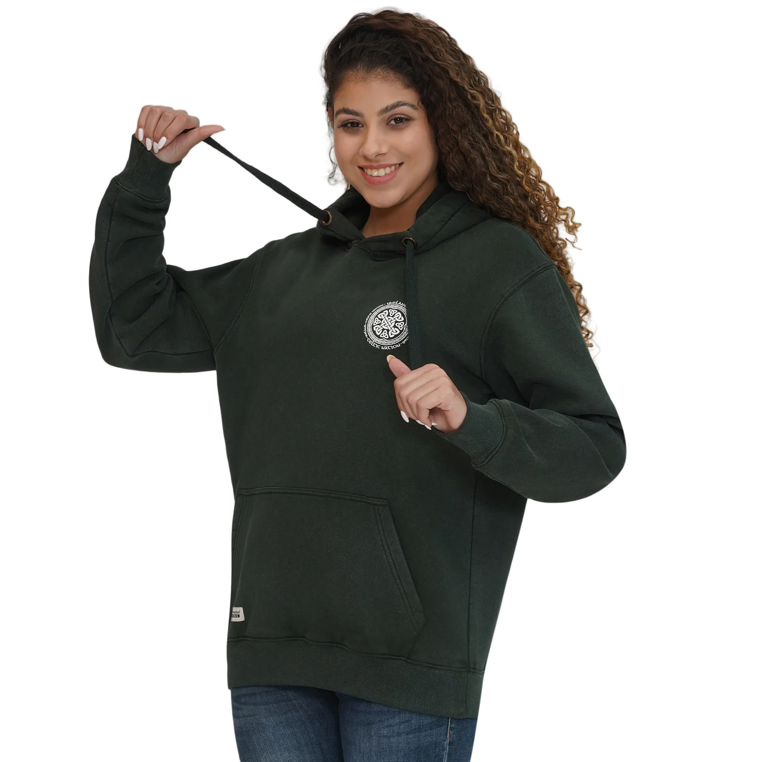 Unisex Ireland Celtic Nation Green Hoodie - Image 10