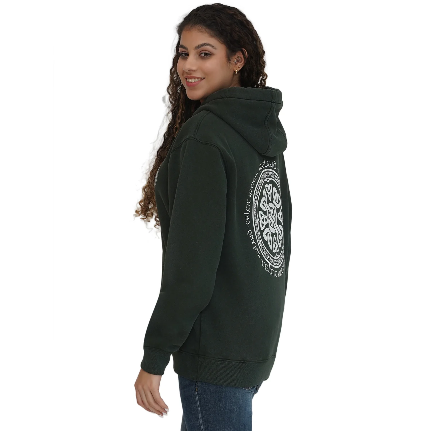 Unisex Ireland Celtic Nation Green Hoodie - Image 6