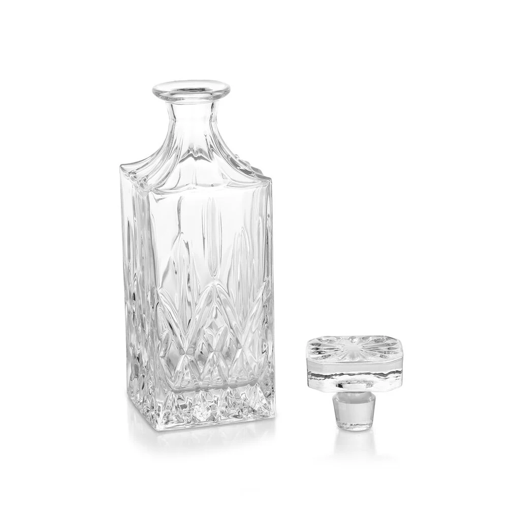 Whiskey Decanter With 6 Whiskey Glasses - Image 2