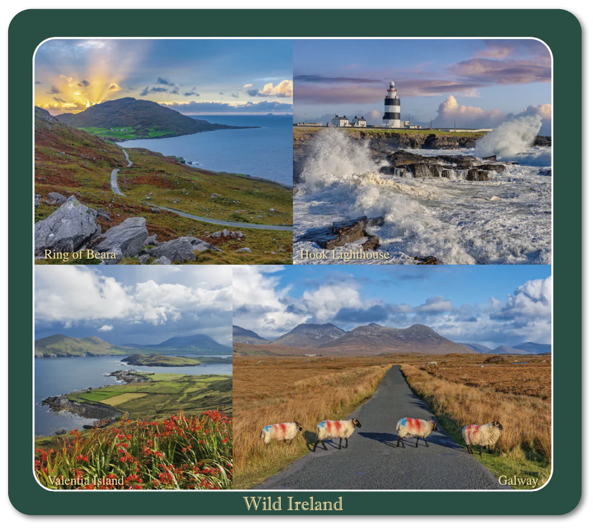 Wild Ireland Image Table Coasters - Image 5