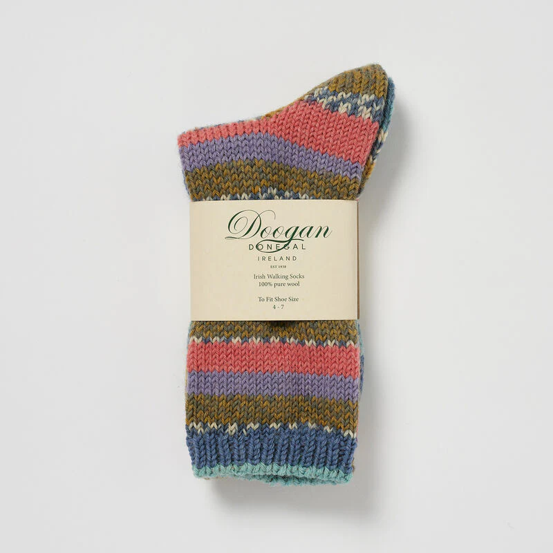 Women's Fair Isle Socks Multicolored - Image 2