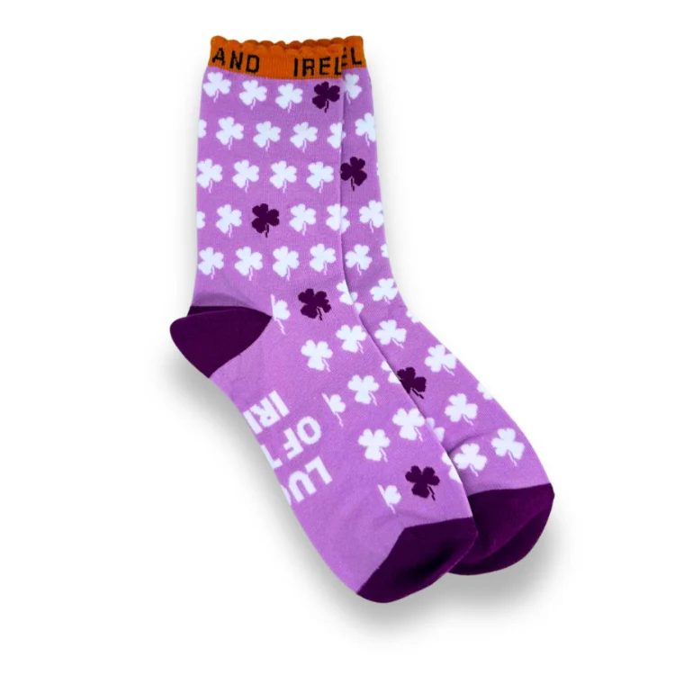 Women's Shamrock Crew Socks Pack of 3 - Image 4