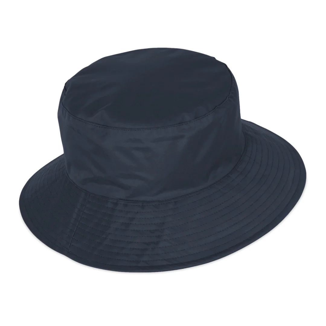 Women's Storm Waterproof Black Bucket Hat
