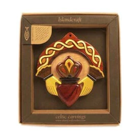 Wooden Irish Claddagh Plaque - Image 2