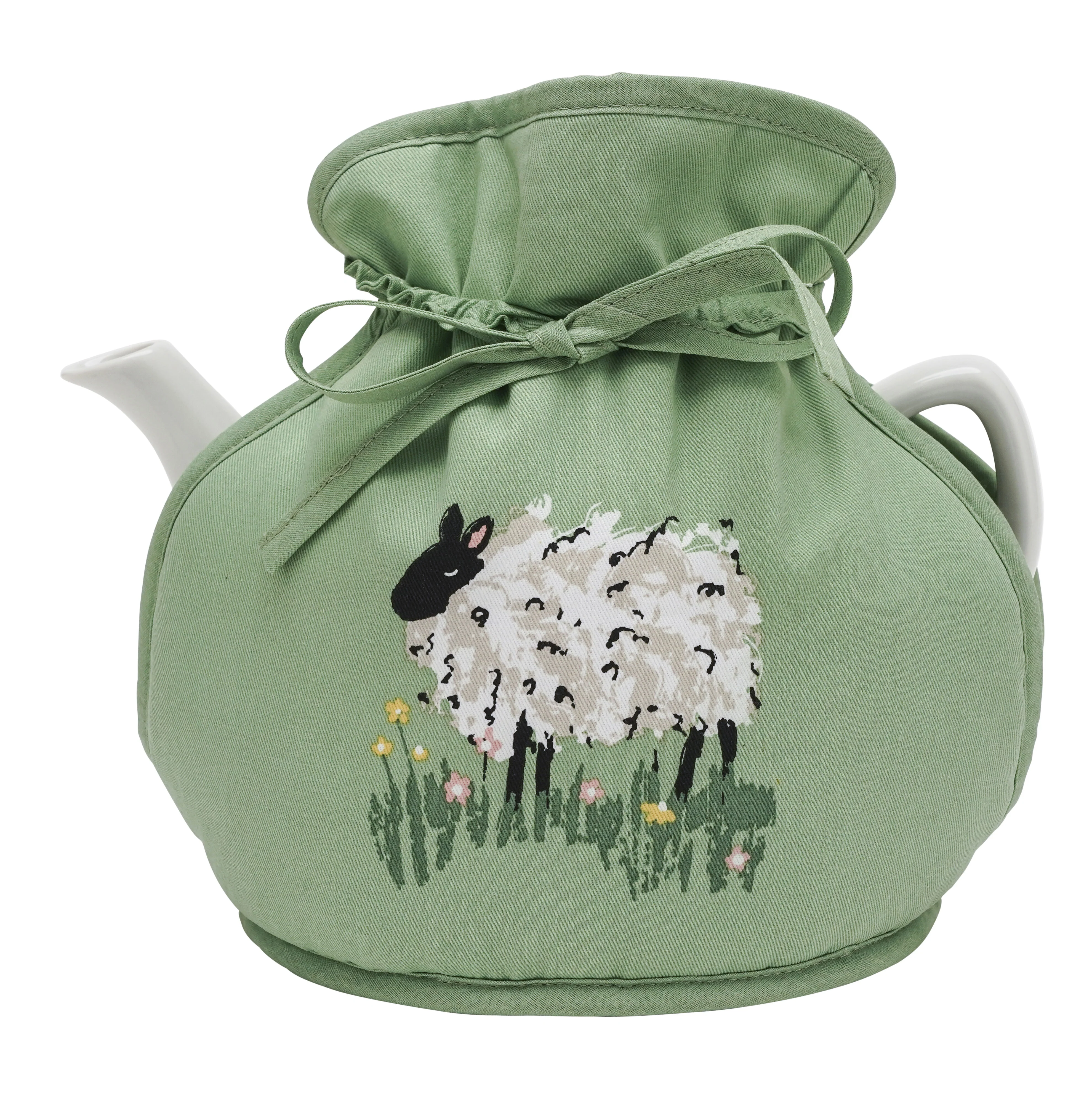 Woolly Sheep Tea Cosy Muff - Image 2